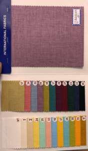 Tela de lino de algodón polivinílico transpirable de alta calidad estilo tejido liso para Niños y Niñas Ropa de boda - Product Image 5