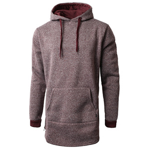 Custom <b>Fleece</b> <b>Longline</b> Hoodie For <b>Women</b> OEM Pullover With Extended Fit Private Label Supplier For Gym Casual And Winter - Product Image 2