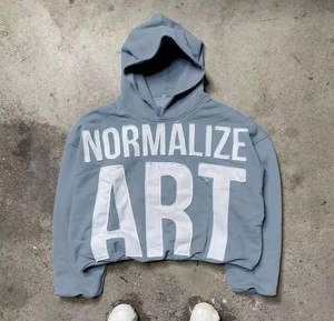 Sudadera Personalizada con Bordado, Sudadera con Capucha de Felpa Gruesa de Algodón con Impresión Digital, Transpirable y Elegante para Invierno - Product Image 5