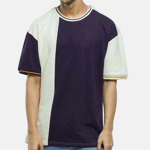 Vêtements décontractés surdimensionnés personnalisés T-shirts pour hommes à la mode dernière conception de T-shirts d'été en coton de haute qualité pour hommes - Product Image 5