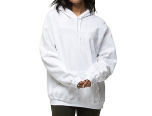 Sweat à capuche en molleton de coton épais avec coutures de taille uniques, fermeture éclair quart de tour, manches longues, pour femme, printemps automne - Product Image 2