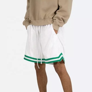 2021 Custom Breathable Quick Dry Woolen Polyester Mesh Gym Shorts for Unisex Solid Casual Design High Quality - Product Image 4