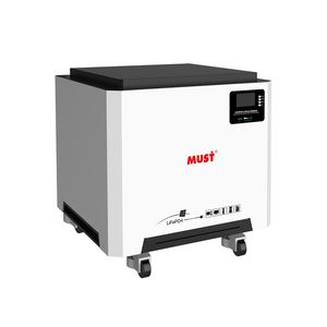 M US T <b>LiFePO4</b> All-In-One Stackable IP65 CAN Hybrid Grid Battery 51.2V 5-10kW 5120Wh/7168Wh/10240Wh/14336Wh - Product Image 2