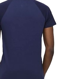 เสื้อโปโลผู้ชายสีกรมท่า แขนสั้น ผ้าฝ้าย ปี 2026 ทรงปกติ ดีไซน์ทอผ้า ระบายอากาศได้ดี สีพื้น สวมใส่สบาย - Product Image 5