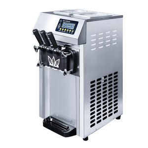 Professional Commercial New Automatic 3 Flavors Fruit <b>Ice</b> <b>Cream</b> Maker Soft Serve <b>Ice</b> <b>Cream</b> <b>Machines</b> for Restaurant Milk Shop - Product Image 3