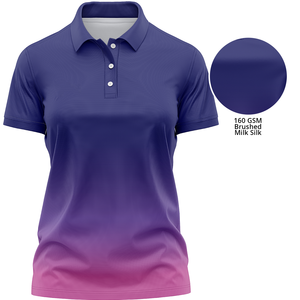 Vente en gros de t-shirts personnalisés à sublimation pour femmes avec impression tendance partout et tissu en polyester respirant - Product Image 5