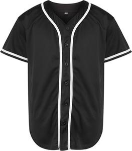 Maillot de baseball pour hommes Chemises boutonnées Uniformes de sport hip-hop à manches courtes Maillot de baseball - Product Image 3