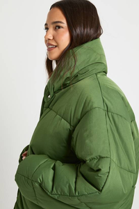 Manteau d'hiver matelassé en tricot respirant pour femmes, décontracté et tendance, taille plus - Product Image 6