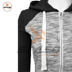 2023 femmes 100% coton pull à capuche manches longues à capuche automne hiver doublure motif impression qualité XS taille prix de gros - Product Image 4