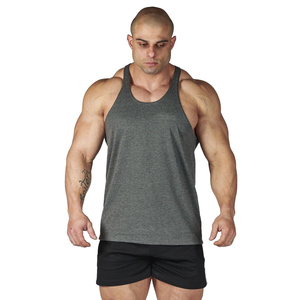 Custom <b>Mens</b> Tank Top 100% Cotton Sleeveless Gym Shirt for Fitness OEM Branding Soft Fabric Moisture Wicking Style <b>Stringer</b> <b>Vest</b> - Product Image 5