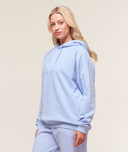 Top qualité dernière Peri bleu goutte épaule surdimensionné fermeture éclair jusqu'à femmes à capuche Anti-rides et respirant sweats à capuche vierges pour les femmes - Product Image 3