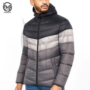 Chaqueta acolchada para hombre, chaqueta acolchada brillante, chaquetas de burbujas, venta al por mayor de invierno 2025 para hombre, punto informal - Product Image 1