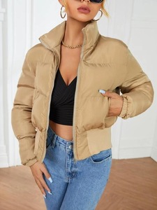 แจ็กเก็ตขนเป็ดของผู้หญิงผ้าสวมใส่สบายอบอุ่นระบายอากาศได้ดี - Product Image 4