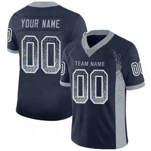 2025 vente en gros personnalisé Sublimation imprimé Logo OEM ODM Service respirant séchage rapide à manches courtes maillot de Football américain - Product Image 4