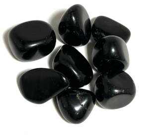 Venta al por mayor mejor calidad de cristal natural negro obsidiana curación piedra caída al por mayor piedras caídas para la decoración del hogar - Product Image 1