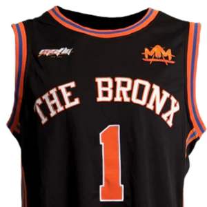 Maillot de basket-ball pour hommes, haut de sport en maille sans manches, noir, orange, imprimé de numéros, vêtements d'entraînement, respirant, décontracté, unisexe - Product Image 3