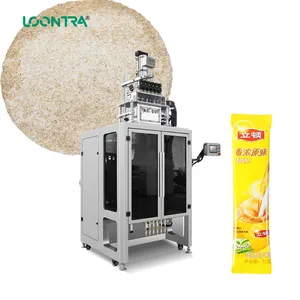 Automatic 4 lines 6 lines multilane vertical 4 side sealing sachet packing machine for powdered beverage