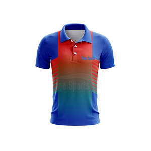 Camisetas Polo de Cricket Sublimadas Personalizadas para Hombre Adulto, 100% Poliéster, Transpirables, de Secado Rápido, con Cuello Polo, Marca FOGE - Product Image 3