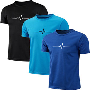 Camiseta gráfica de lujo de alta calidad personalizada, camiseta de Spandex con estampado personalizado para hombre - Product Image 1