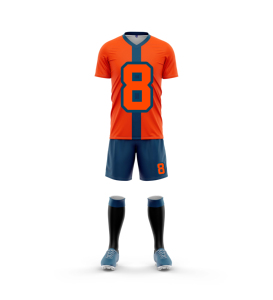 Nueva Llegada al por Mayor al Mejor Precio, Uniformes de Fútbol Personalizados con Transferencia de Calor, 100% Poliéster, Cuello en V, Estilo Retro - Product Image 6