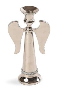 Bougeoir en métal de haute qualité avec support de style moderne à finition lisse pour la décoration intérieure, la chambre à coucher, le centre de table et le coin détente - Product Image 3