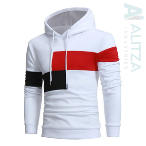 Oversize Pullover Hoodie sudaderas 100% algodón estampado en relieve invierno otoño lleva impreso con capucha para hombres mujeres al por mayor - Product Image 3