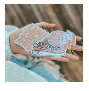 High Quality Custom Shape Vinyl Car <b>Stickers</b> Strong Adhesive Weather-Proof for Outdoor Advertising Long Lasting Decorations - Product Image 1