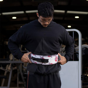 Gran oferta cinturón de levantamiento de pesas de piel de vaca 70-110 cm gimnasio Fitness entrenamiento Cross-Fit cinturón de cintura soporte ancho PU para deportes Cross-Fit - Product Image 6