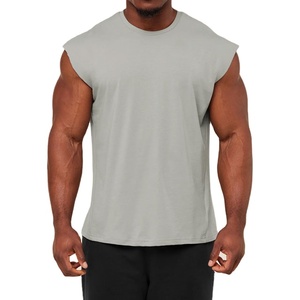 Camiseta Deportiva sin Mangas OEM, Ajuste Holgado, para Fisicoculturismo, Ropa Deportiva Activa, Cómoda, 190 Gsm, Talla Grande, para Correr - Product Image 6