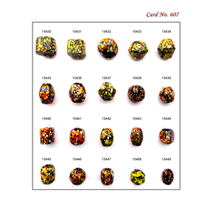 Perles en verre de Murano et Millefiori faites à la main de qualité supérieure pour la fabrication de bijoux, perles au design magnifique pour la fabrication de bracelets - Product Image 5