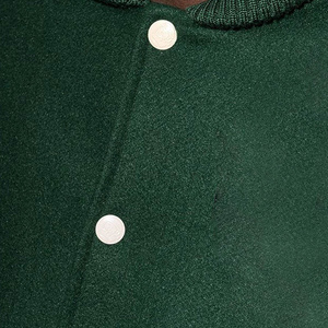 Chaqueta Universitaria con Logotipo Personalizado, Chaqueta de Invierno para Hombre, Material de Lana, Cortavientos, Transpirable, Unisex, Cuello Alto, Ropa Casual - Product Image 4