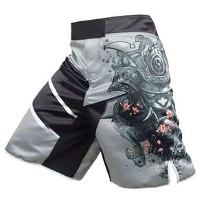 Nouveauté Short à sublimation de qualité supérieure de haute qualité pour homme Short MMA style imprimé de logo personnalisé pour homme Short MMA d'entraînement - Product Image 2