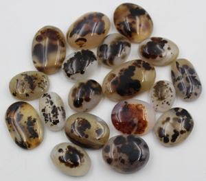 Piedra Preciosa de Ágata Natural de Forma Ovalada, Ágata Natural Estampada para Meditación y Joyería al por Mayor - Product Image 5