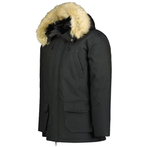 Veste parka pour homme offrant une chaleur confortable, veste parka pour homme conçue pour un confort et une durabilité durables - Product Image 3