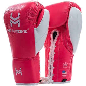 Top Quality Custom Made Lace-Up Boxing Training <b>Gloves</b> Genuine Cowhide Leather Anti-UV Full Finger Lightweight <b>Moisture</b> - Product Image 6