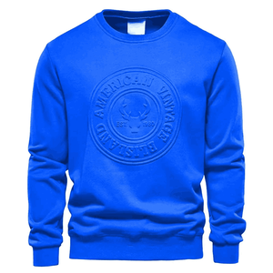 Personalizado invierno 500 GSM sudaderas en relieve hombres térmico grueso 100% algodón polar en blanco de gran tamaño peso pesado en relieve sudadera - Product Image 1