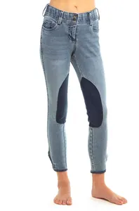 Pantalones de equitación de asiento completo para niños impermeables de alta calidad protectores para deportes diarios disponibles a precio mayorista - Product Image 2