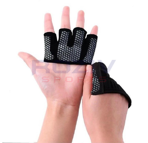 High Demanding Neoprene Weight <b>Lifting</b> <b>Gloves</b> Heavy Duty Extra Grip Breathable Gym Use Customized Logo Design - Product Image 4