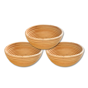 ตะกร้าหวายธรรมชาติจากโรงงานเวียดนามสำหรับขนมปังทรงไร้ที่ติ - Product Image 1