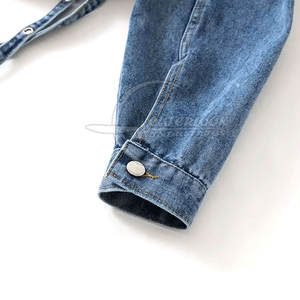 Open Stitches Women Use Jeans Jacket With Wholesale Price In Low Price Latest Style Women Jeans Jacket - Product Image 5