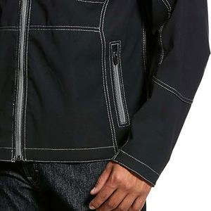 เสื้อแจ็คเก็ตผ้าแคนวาสสำหรับผู้ชาย เสื้อแจ็คเก็ตผู้ชายที่ใส่สบาย - Product Image 3