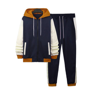 Ensembles pour hommes avec logo personnalisé survêtement coupe-vent pantalon de jogging veste respirante ensemble deux pièces survêtement survêtement pour hommes - Product Image 1