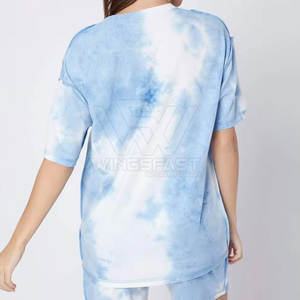 Camisetas unisex con logotipo personalizado respetuoso con el medio ambiente Precio razonable Camiseta estampada holgada de algodón 100% para hombres - Product Image 5