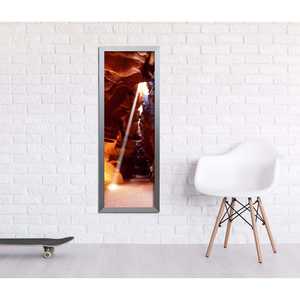 Cadre photo moderne en argent 30,5 x 91,5 cm, fabriqué en MDF, métal et alliage - Product Image 3