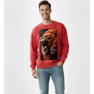 เสื้อสเวตเชิ้ตผ้าฝ้าย 100% สไตล์โมเดิร์น สำหรับฤดูหนาว บุซับในนุ่มสบาย ทรงปกติ เหมาะสำหรับแฟชั่นคนเมือง ชุดลำลองใส่ได้ทุกวัน - Product Image 1