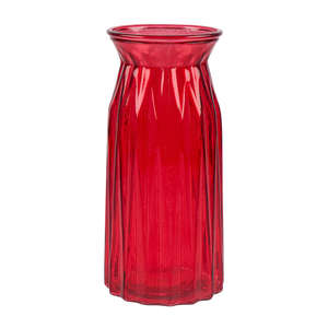 9.5'' Elegant <b>Crystal</b> Red H <b>Glass</b> <b>Vase</b> Product Category <b>Glass</b> & <b>Crystal</b> <b>Vases</b> - Product Image 1