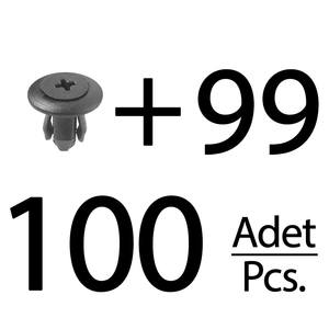 Clips de capot pour Ford, Mazda, Kia, Honda - 100 pièces - Product Image 1