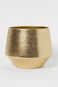 Nuevo macetero redondo decorativo de metal, ideal para decoración de mesa de centro con suculentas, flores o piedras decorativas en interiores. - Product Image 2