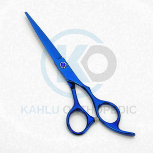 Professionnel 6.5 ''Salon de coiffure coupe de cheveux ensemble d'amincissement lames en acier inoxydable avec poignées en acier ciseaux de coiffure - Product Image 6