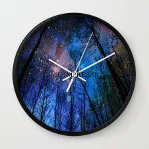 Attractive Look Stylish Tree Design Enamel Finishing Round Shape Home And Hotel Decoration Wall <b>Clocks</b> Supplies From India - Product Image 3